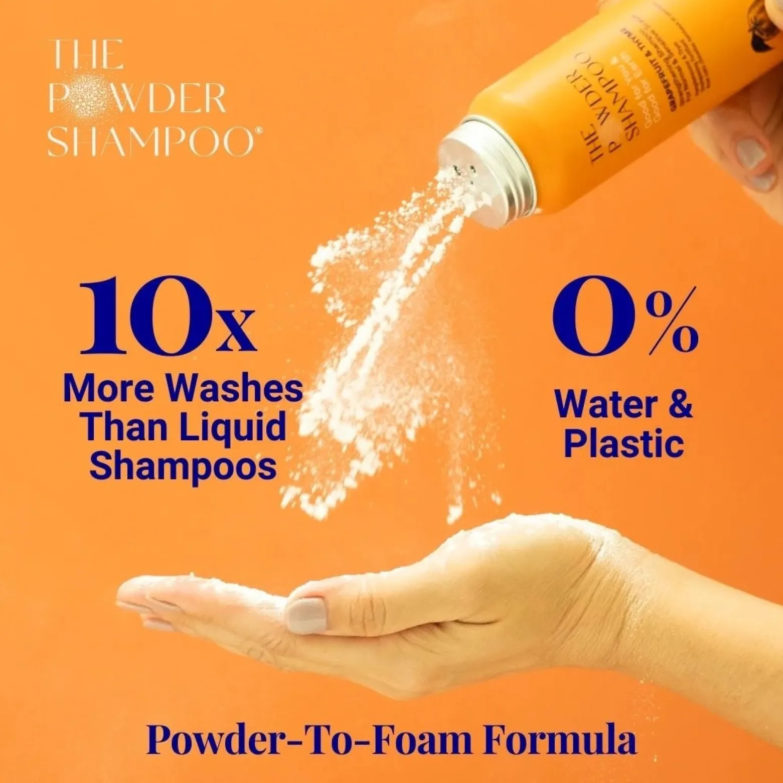 The Powder Shampoo Strengthening Shampoo Grapefruit & Thyme Refill 50g (1.76oz)