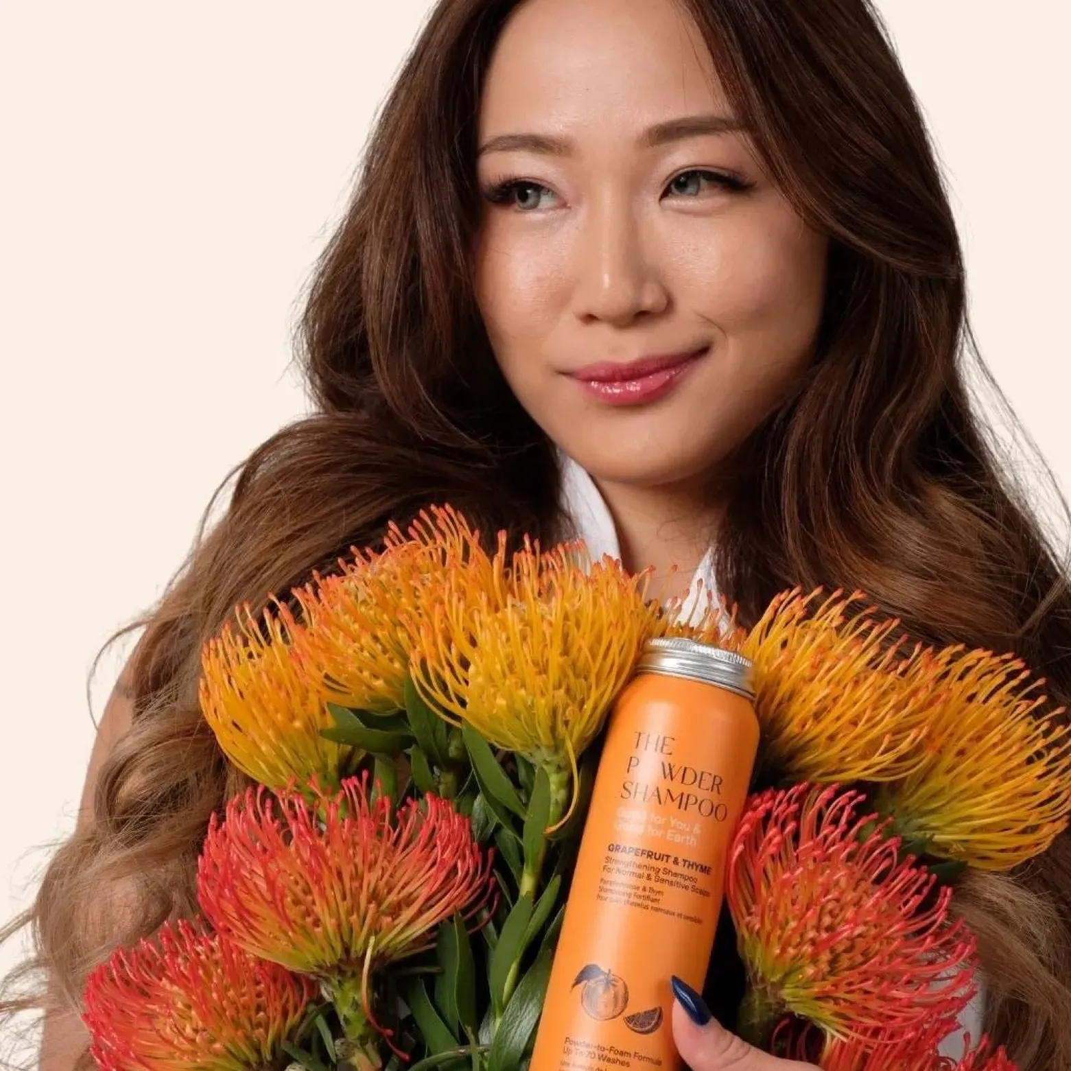 The Powder Shampoo Strengthening Shampoo Grapefruit & Thyme Refill 50g (1.76oz)