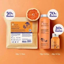 The Powder Shampoo Strengthening Shampoo Grapefruit & Thyme Refill 50g (1.76oz)