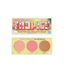 theBalm x Model Roz Voyage Tropics Powder Trio Face Palette (0.29oz)
