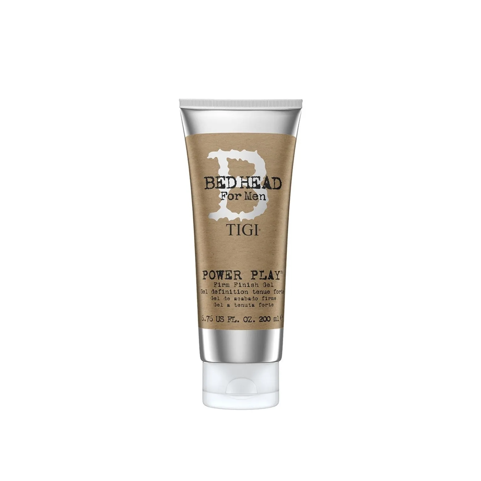TIGI Bed Head for Men Power Play Firm Finish Gel 200ml (6.76floz)