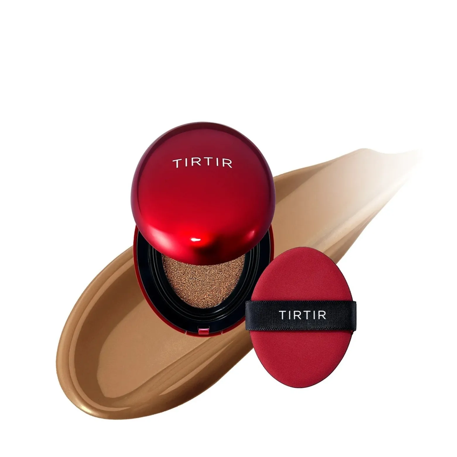 TIRTIR Mask Fit Red Cushion Foundation Mini 43N Deep Cocoa 4.5g (0.15oz)
