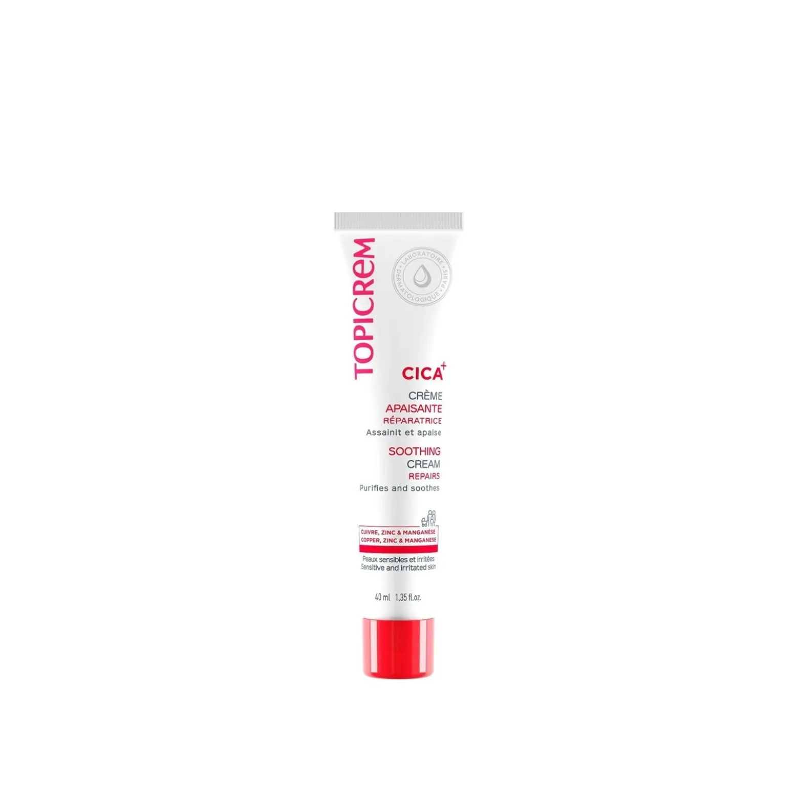Topicrem CICA Soothing Cream 40ml (1.35fl oz)