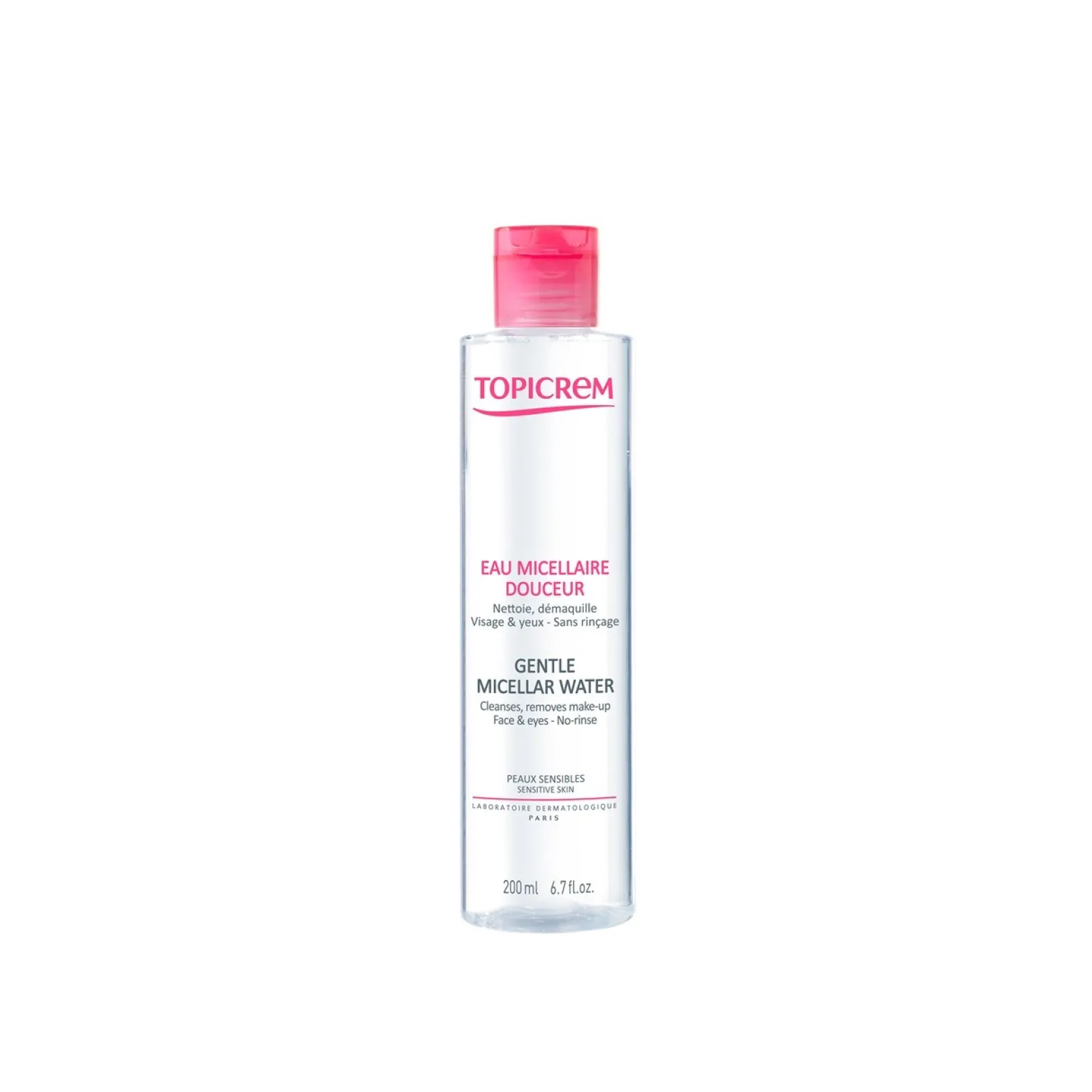 Topicrem Gentle Micellar Water 200ml (6.76fl oz)
