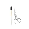 Tweezerman Brow Shaping Scissors & Brush