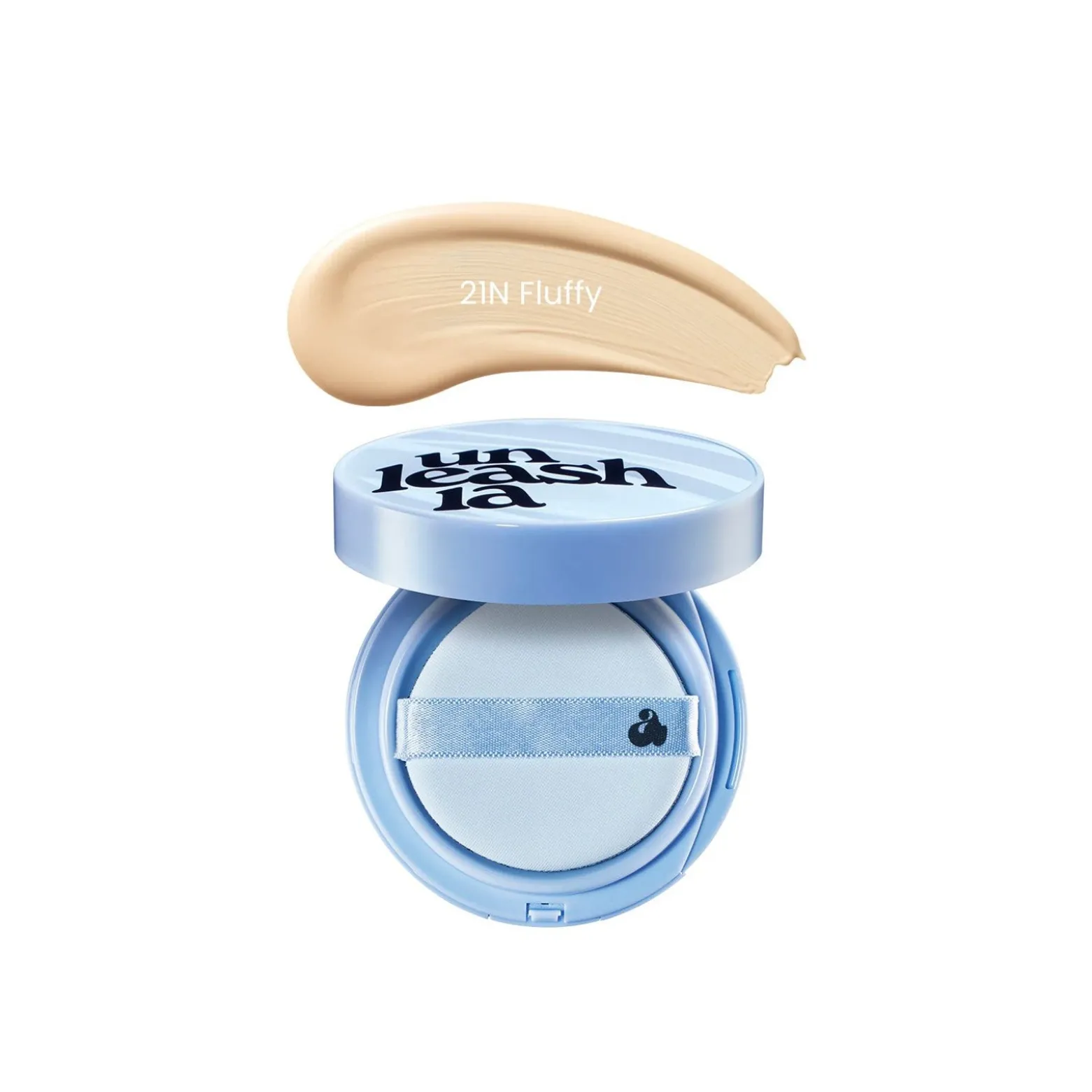Unleashia Babe Skin Baby Blue Cushion SPF40 21N Fluffy 15g (0.52oz)