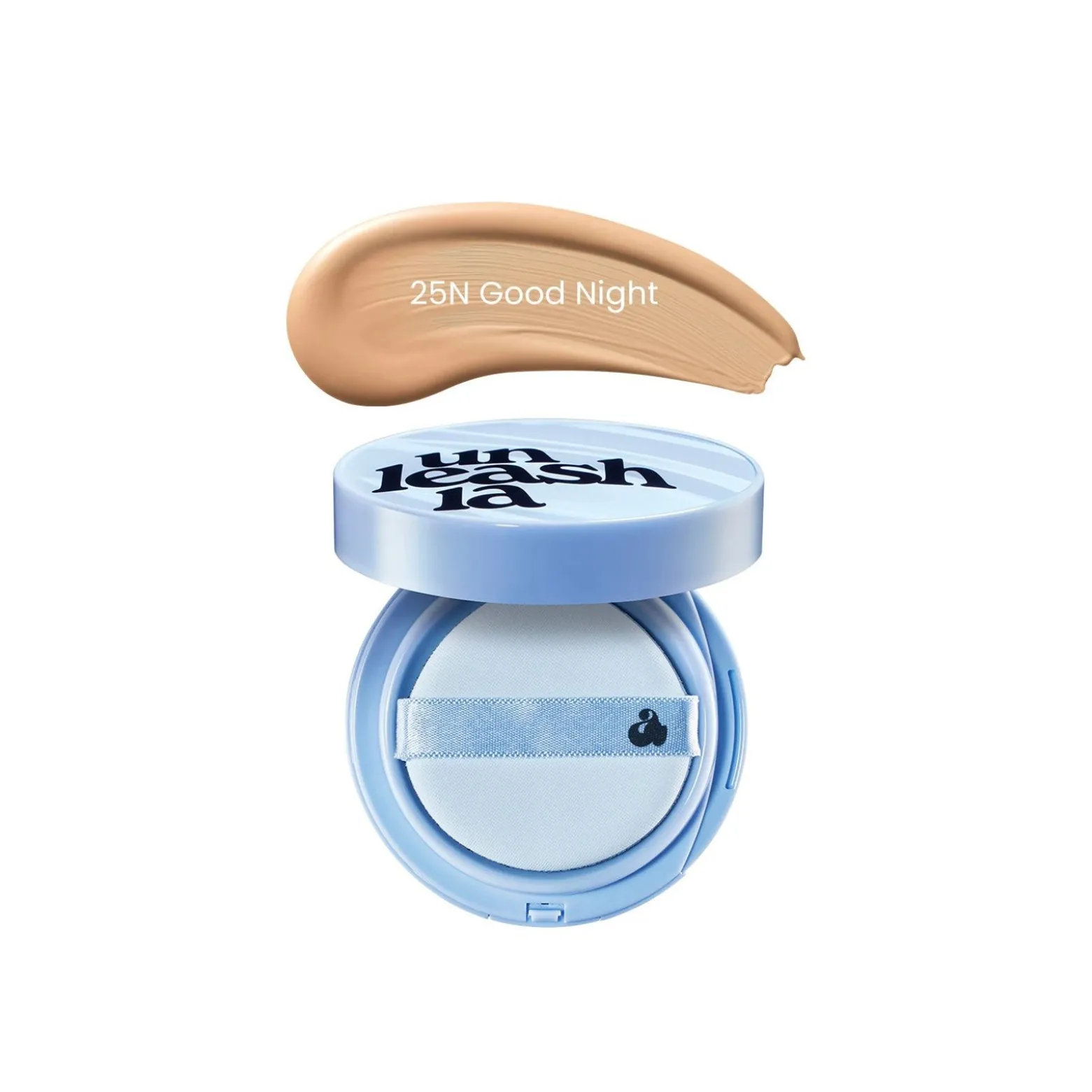 Unleashia Babe Skin Baby Blue Cushion SPF40 25N Good Night 15g (0.52oz)