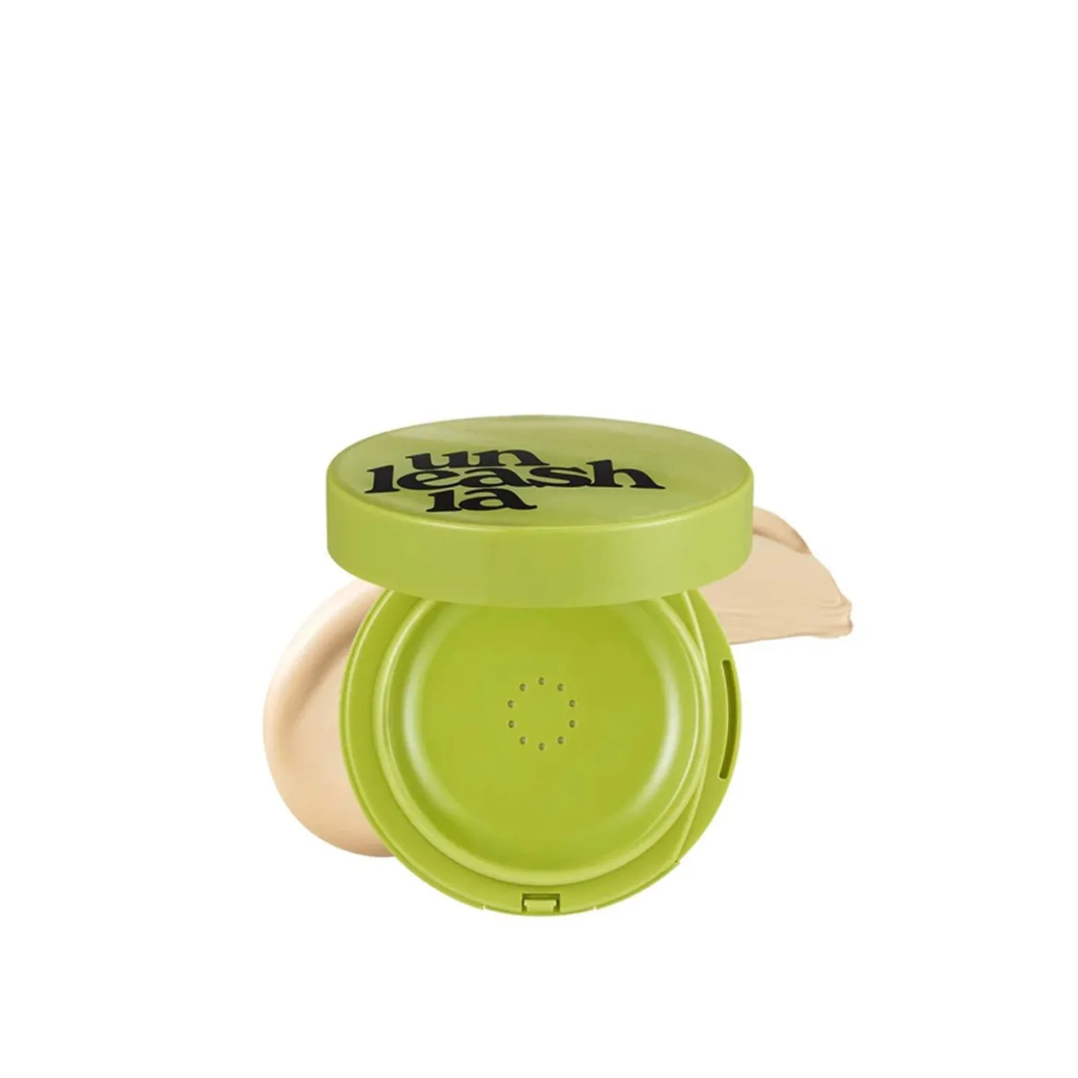 Unleashia Satin Wear Healthy-Green Cushion Foundation SPF30 21N Eburnean 15g (0.52oz)