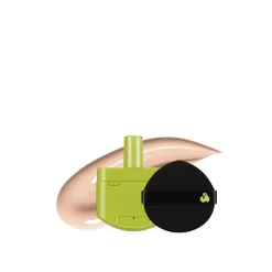 Unleashia Satin Wear Healthy-Green Cushion Foundation SPF30 Re-Feel 18C Seashell 15g (0.52oz)