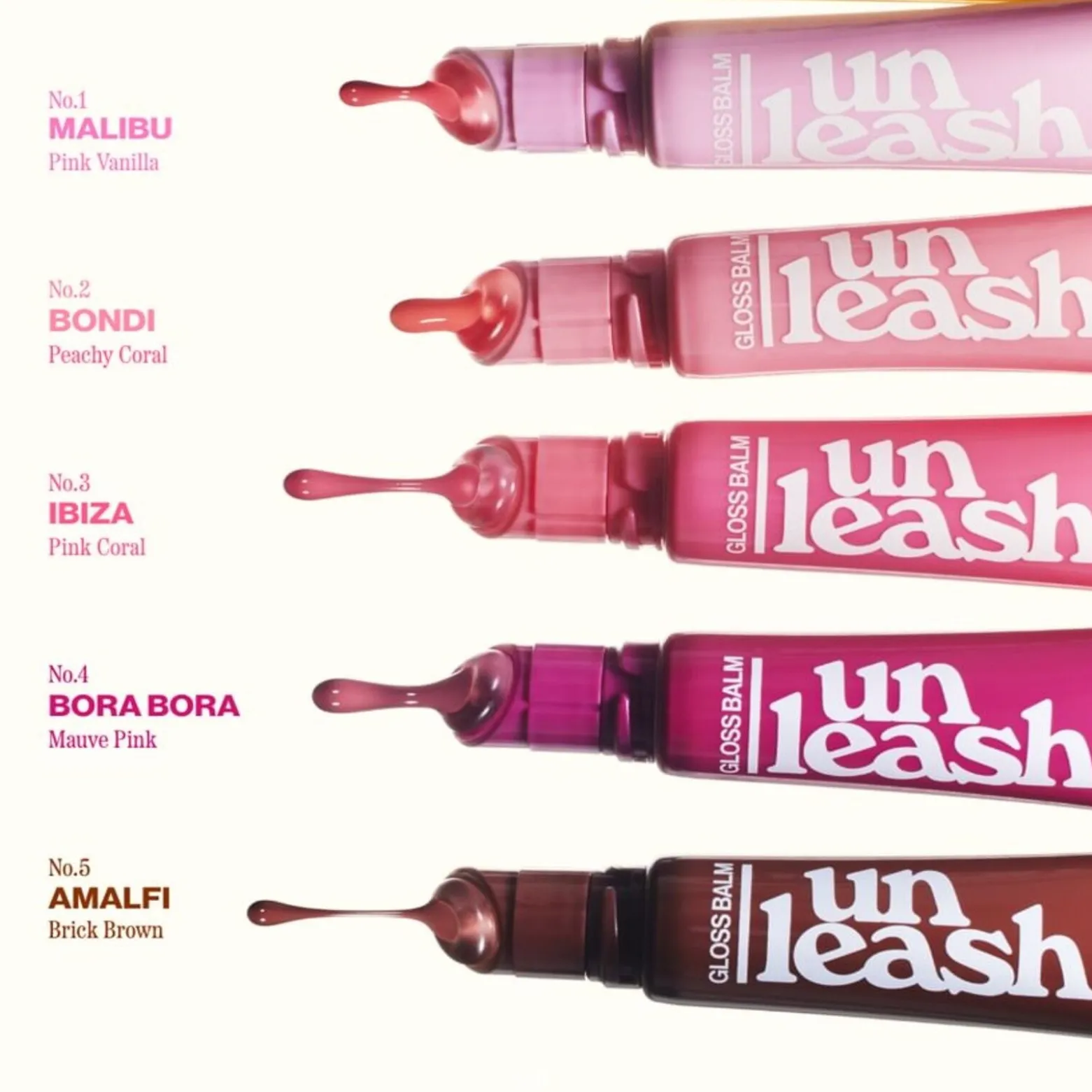 Unleashia Sunset Dazzle Gloss Balm No.4 Bora Bora 10g (0.35oz)