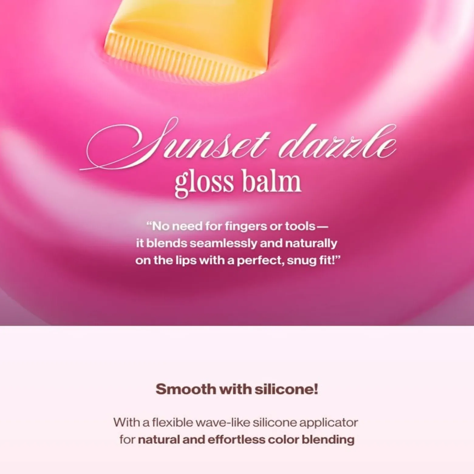 Unleashia Sunset Dazzle Gloss Balm No.4 Bora Bora 10g (0.35oz)