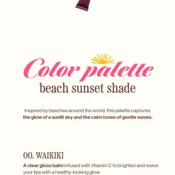 Unleashia Sunset Dazzle Gloss Balm No.4 Bora Bora 10g (0.35oz)