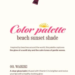 Unleashia Sunset Dazzle Gloss Balm No.3 Ibiza 10g (0.35oz)