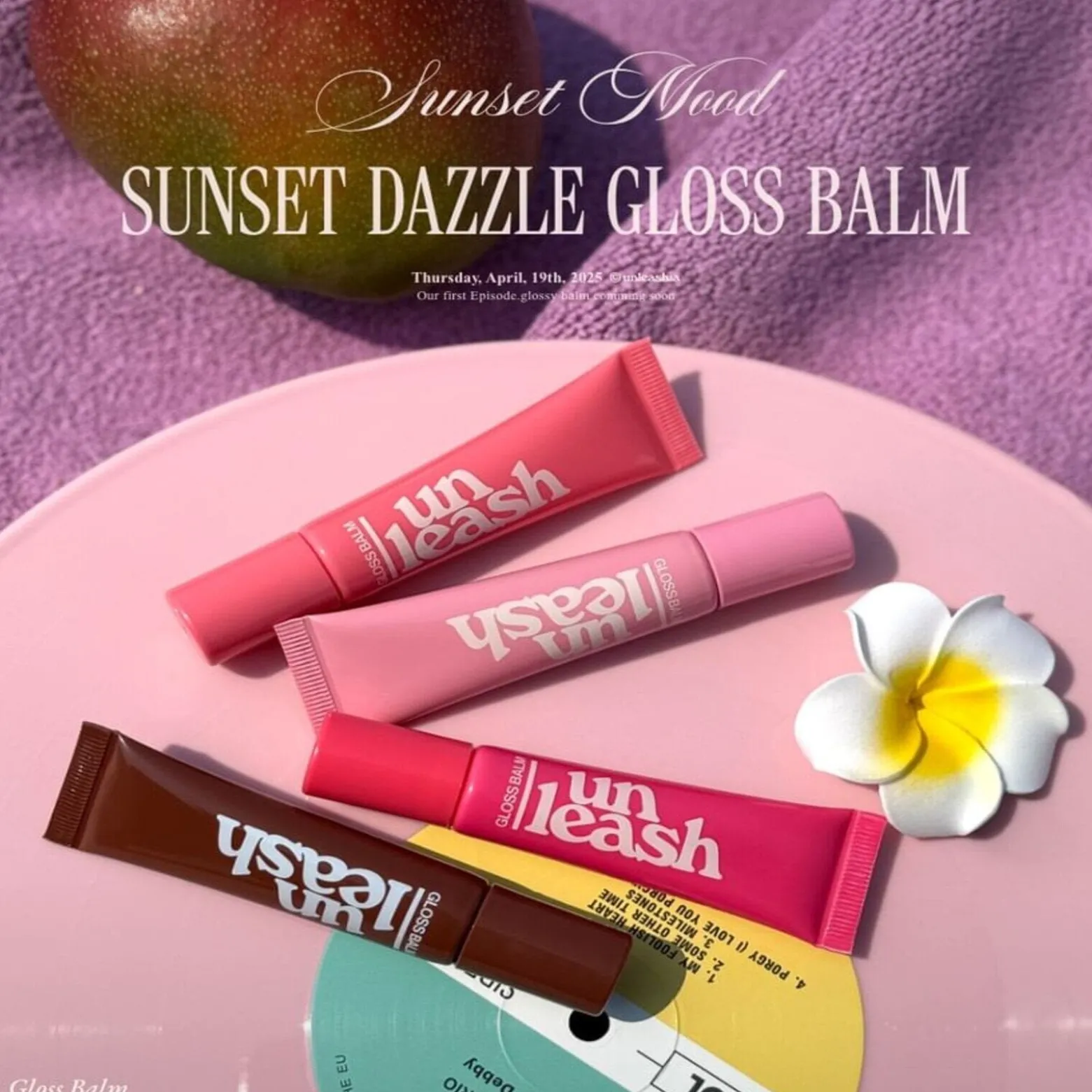 Unleashia Sunset Dazzle Gloss Balm No.3 Ibiza 10g (0.35oz)