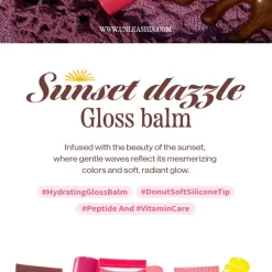 Unleashia Sunset Dazzle Gloss Balm No.3 Ibiza 10g (0.35oz)