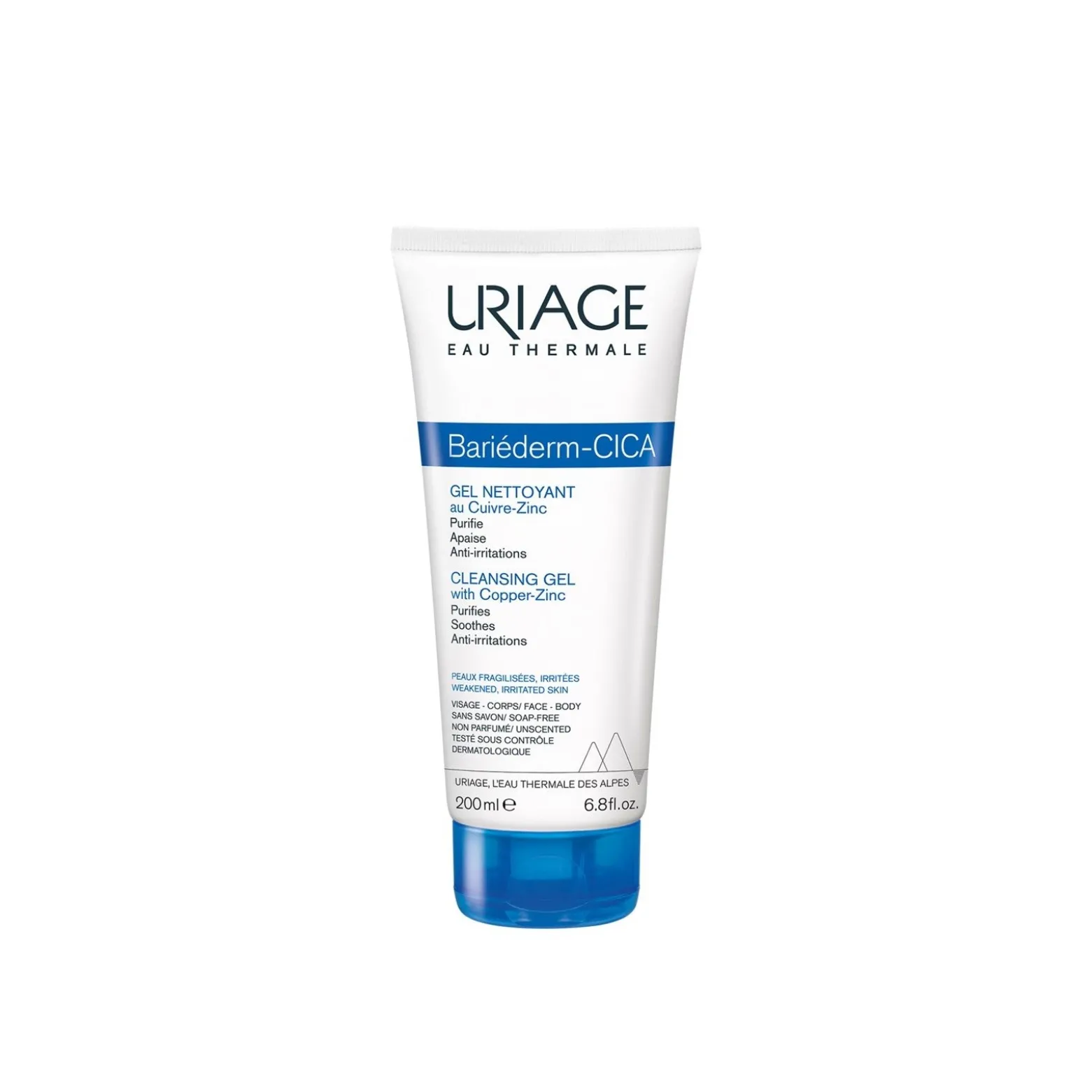 Uriage Bariéderm-CICA Cleansing Gel 200ml (6.76fl oz)