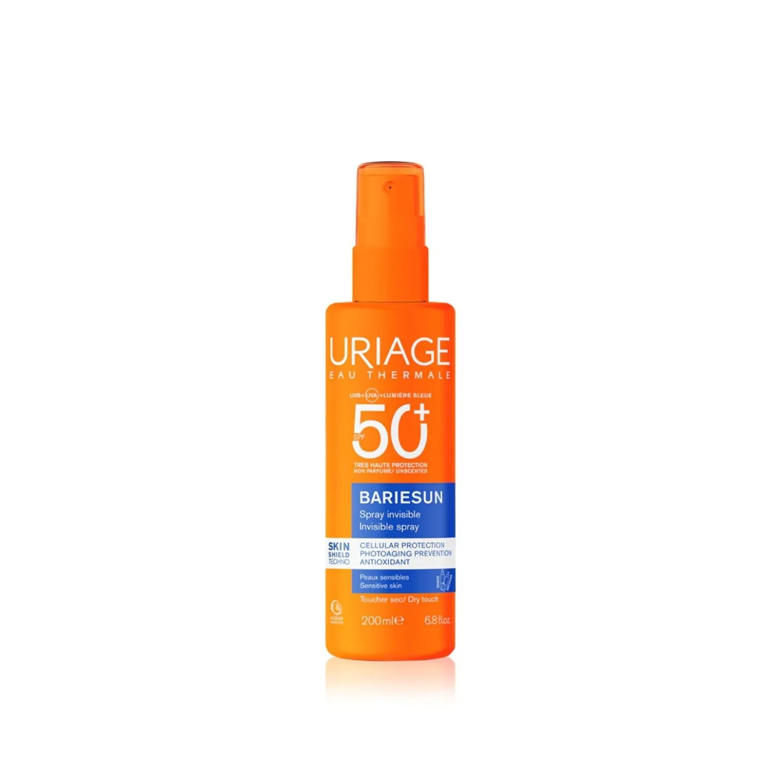 Uriage Bariesun Invisible Spray Sensitive Skin SPF50+ 200ml (6.8 fl oz)