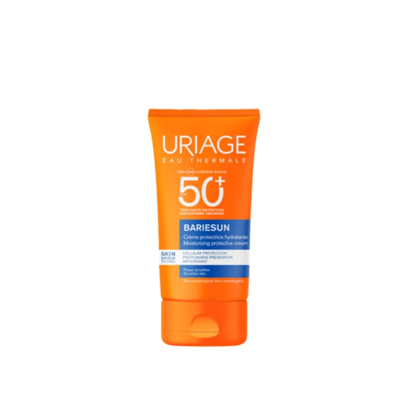 Uriage Bariesun Moisturizing Protective Cream Unscented SPF50+ 50ml (1.7floz)