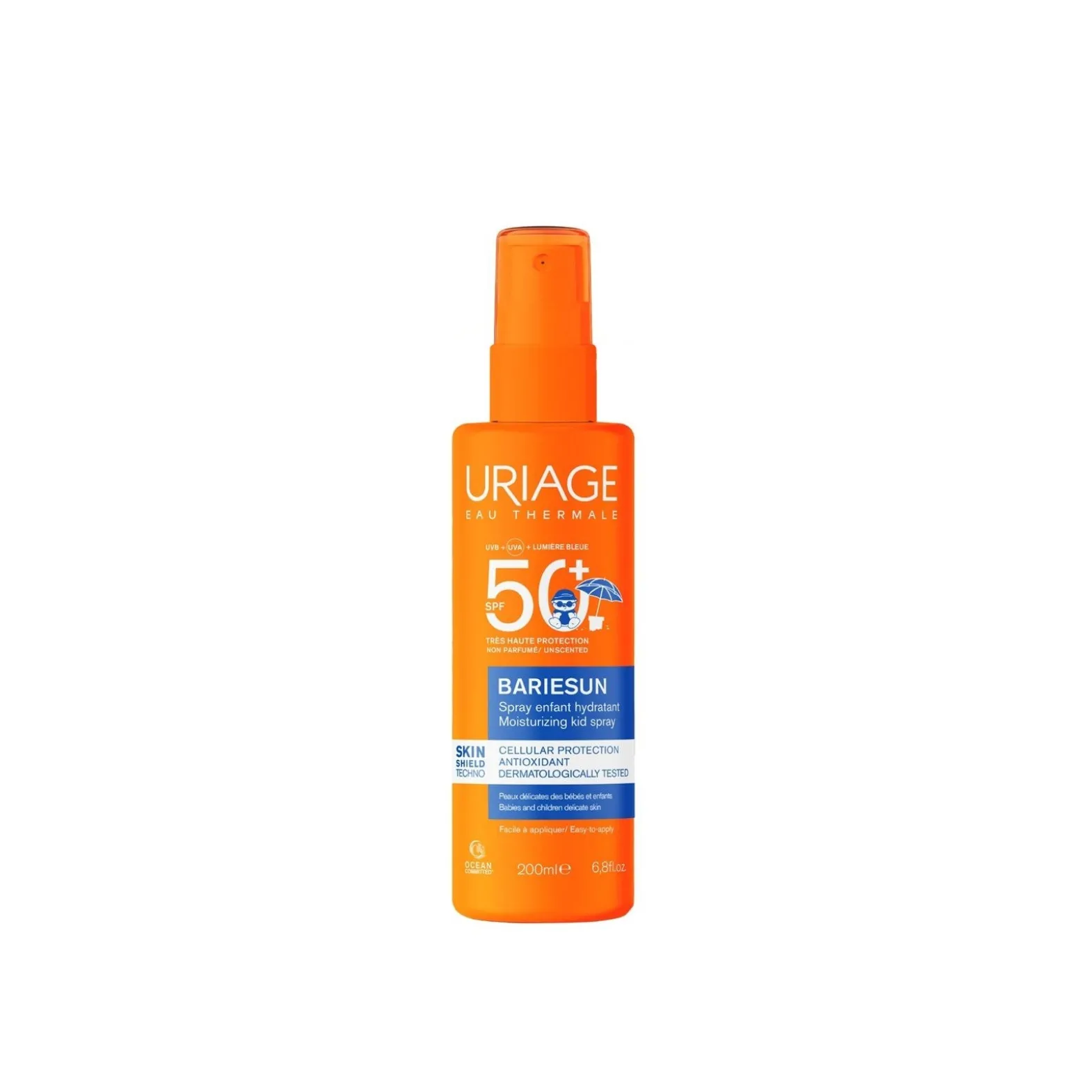 Uriage Bariesun Moisturizing Kid Spray SPF50+ 200ml (6.76fl oz)