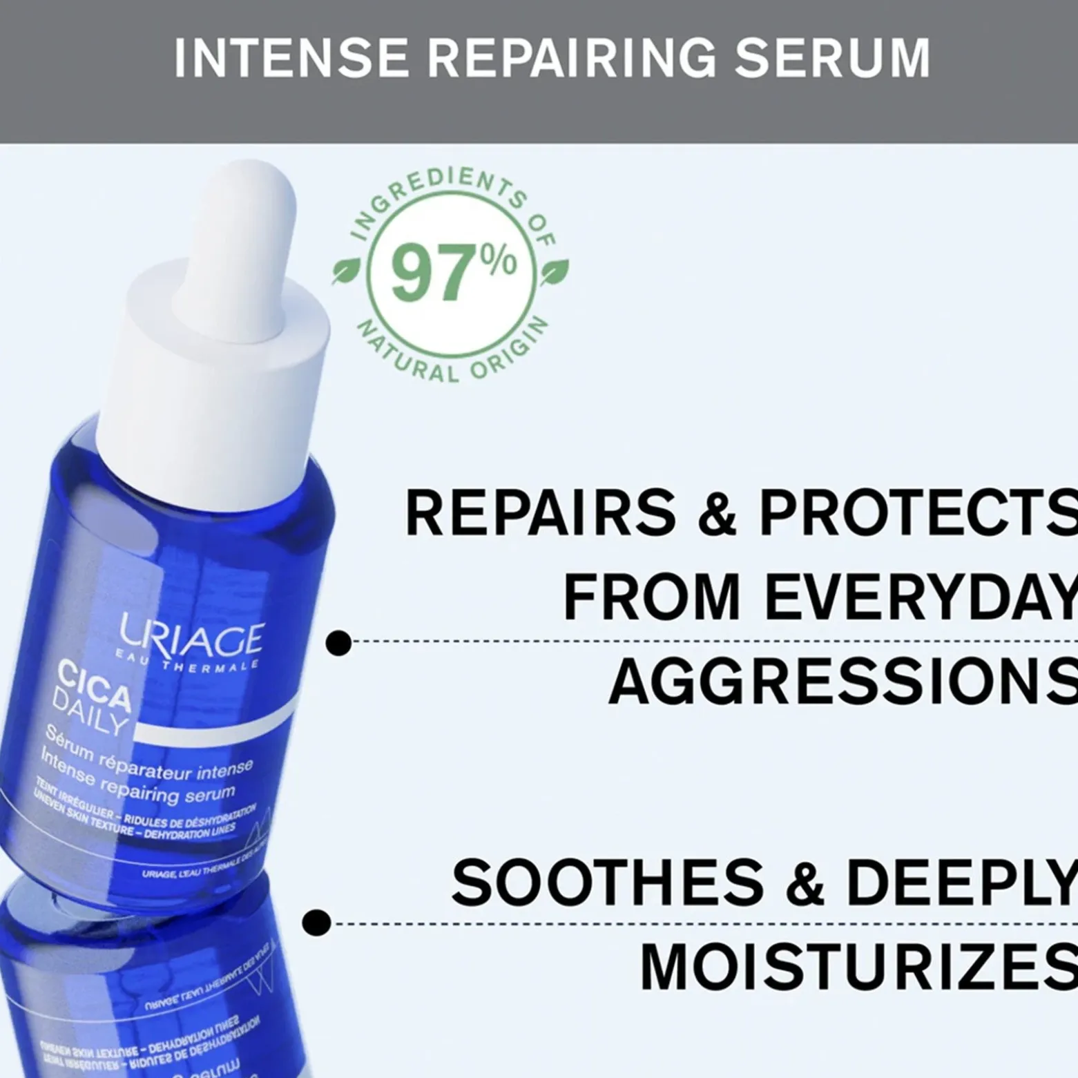 Uriage CICA Daily Intense Repairing Serum 30ml (1.01fl oz)