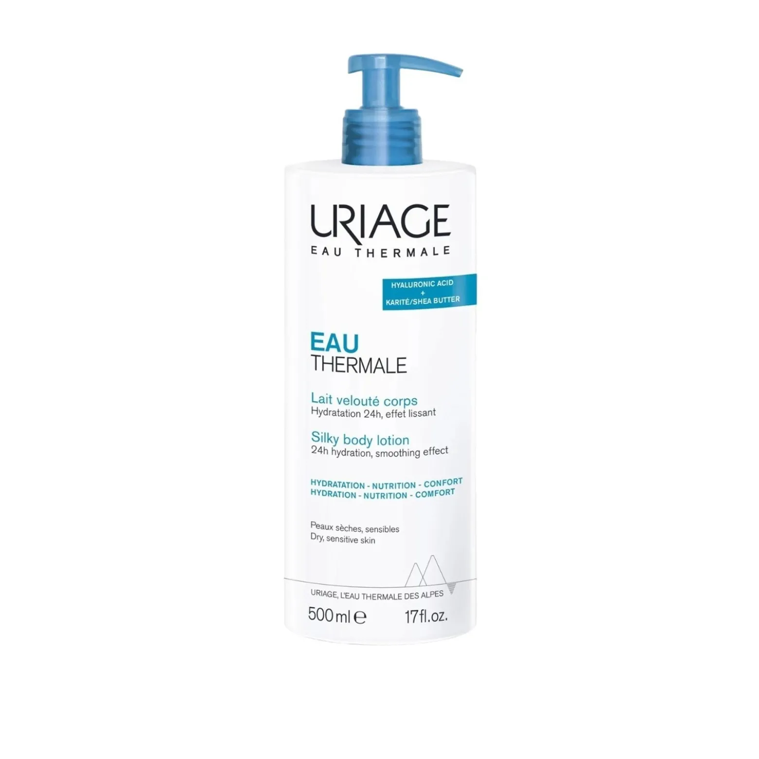 Uriage Eau Thermale Silky Body Lotion 500ml (16.91fl oz)