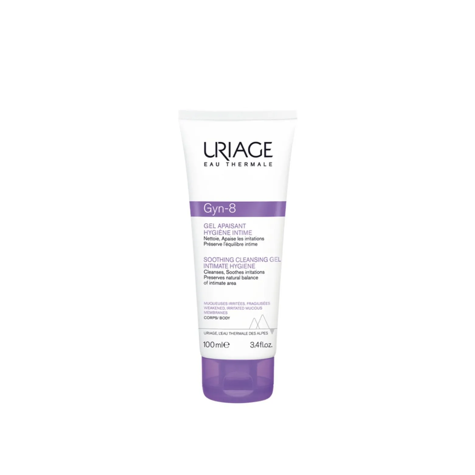Uriage Gyn-8 Intimate Hygiene Soothing Cleansing Gel 100ml (3.38fl oz)