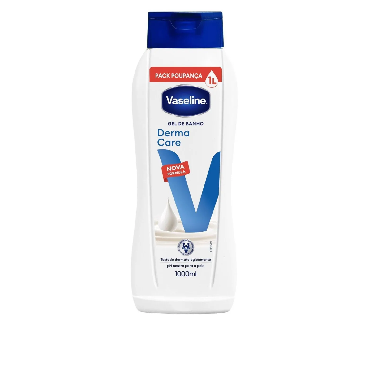 Vaseline Derma Care Shower Gel 1L (33.8floz)