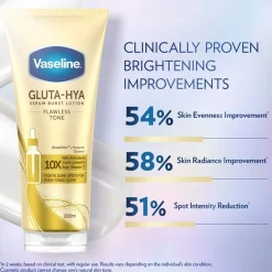Vaseline Gluta-Hya Flawless Tone Serum Burst Lotion 200ml (6.76floz)