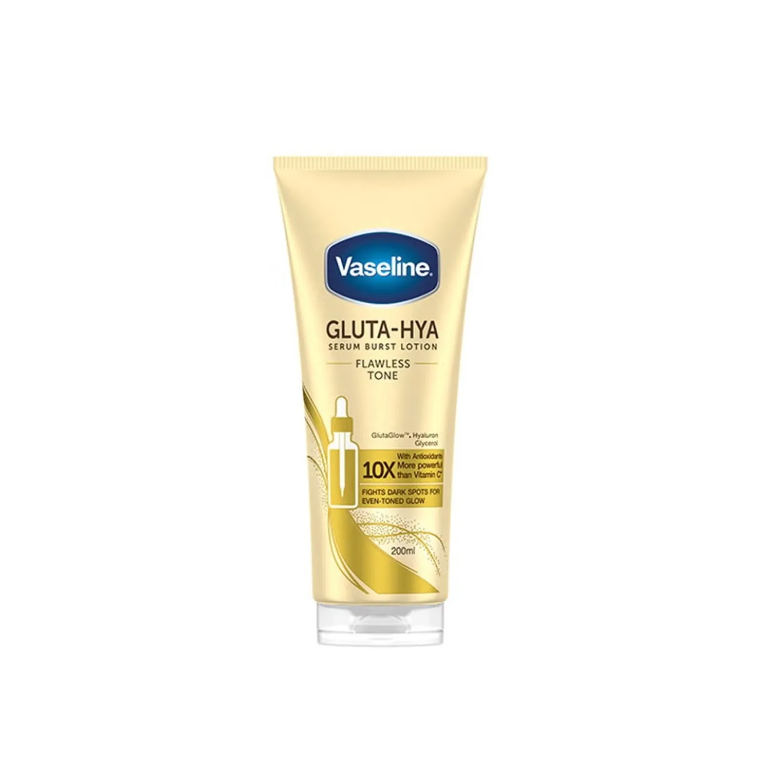 Vaseline Gluta-Hya Flawless Tone Serum Burst Lotion 200ml (6.76floz)