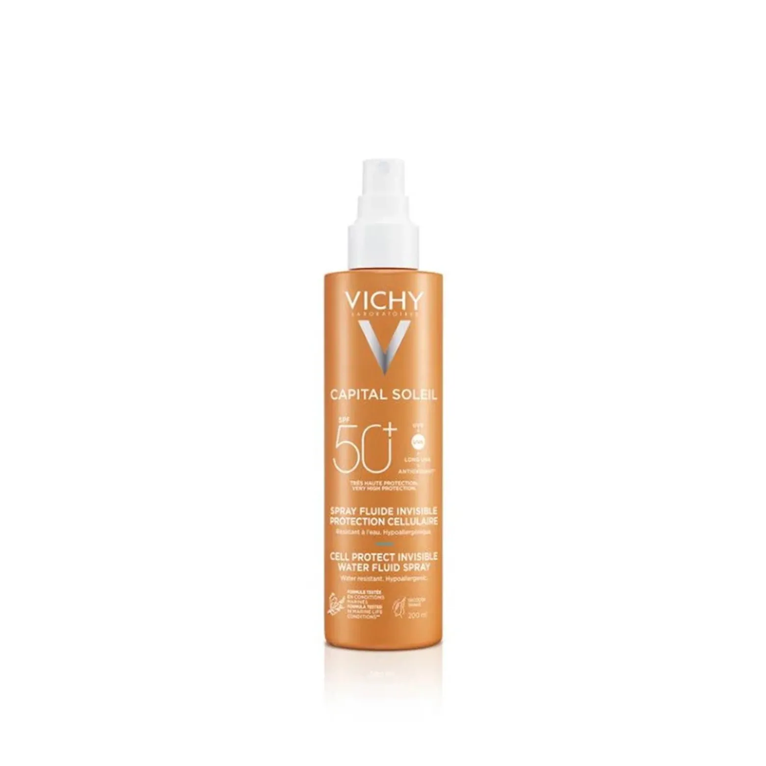 Vichy Capital Soleil Cell Protect Water Fluid Spray SPF50+ 200ml (6.76fl oz)