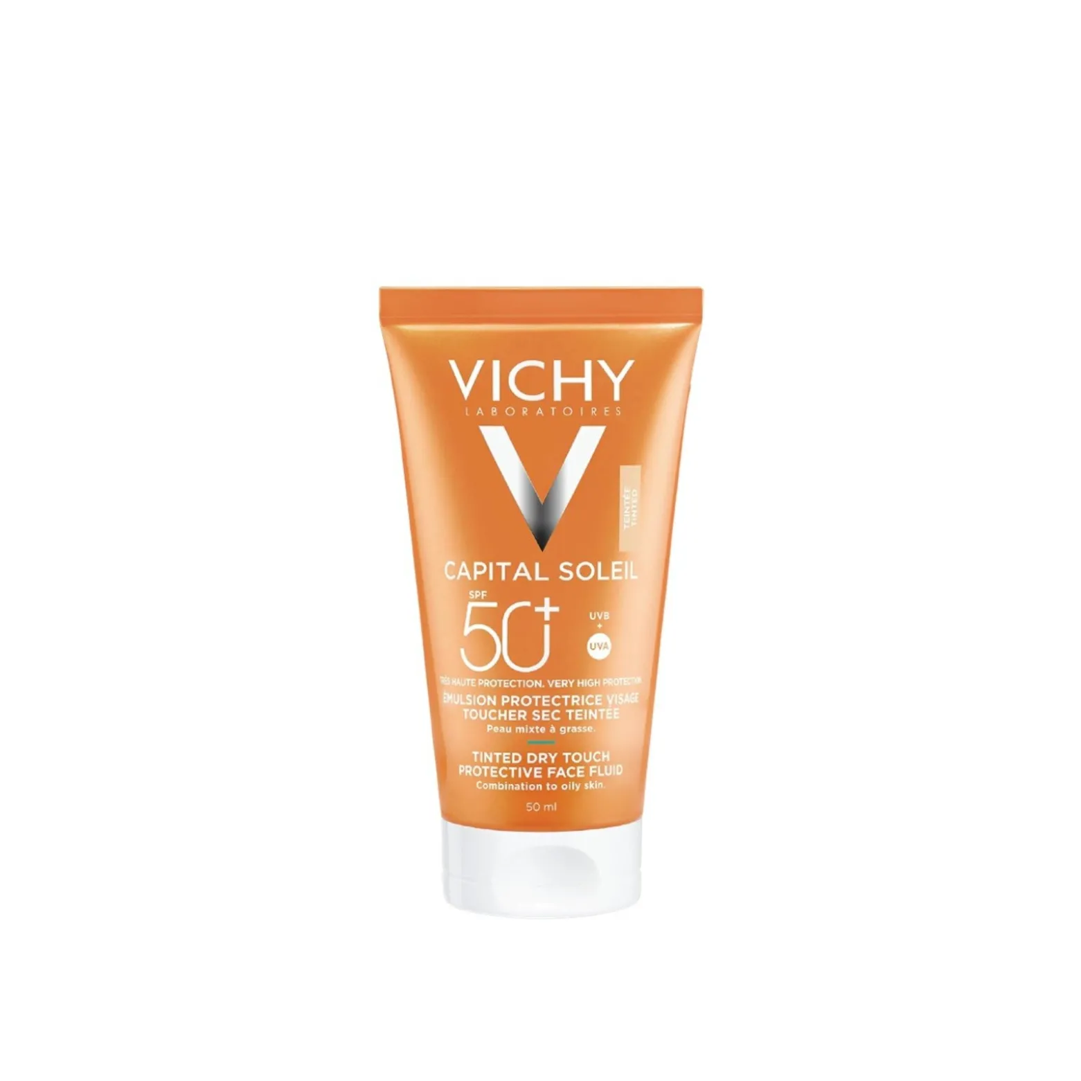 Vichy Capital Soleil Tinted Dry Touch Protective Face Fluid SPF50+ 50ml (1.69fl oz)