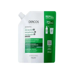 Vichy Dercos Anti-Dandruff DS Shampoo for Normal to Oily Hair Eco-Refill 390ml (13.18floz)