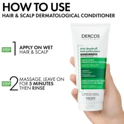 Vichy Dercos Anti-Dandruff Hair & Scalp Dermatological Conditioner 200ml (6.76floz)