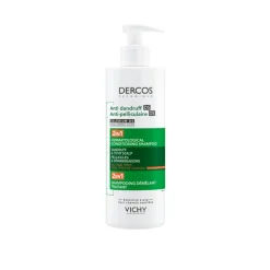 Vichy Dercos Anti-Dandruff DS 2-in-1 Dermatological Conditioning Shampoo 390ml (13.18floz)