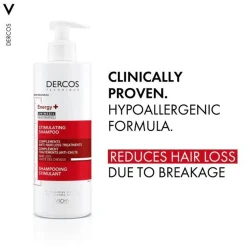Vichy Dercos Energising Stimulating Shampoo Hair Loss 400ml (13.53floz)