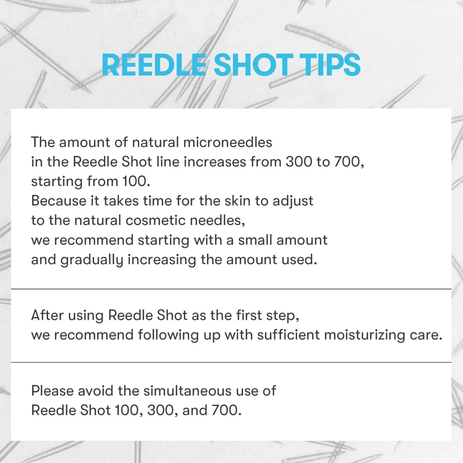VT Cosmetics Cica Reedle Hydrop Reedle Shot 100hL 50ml (1.69floz)