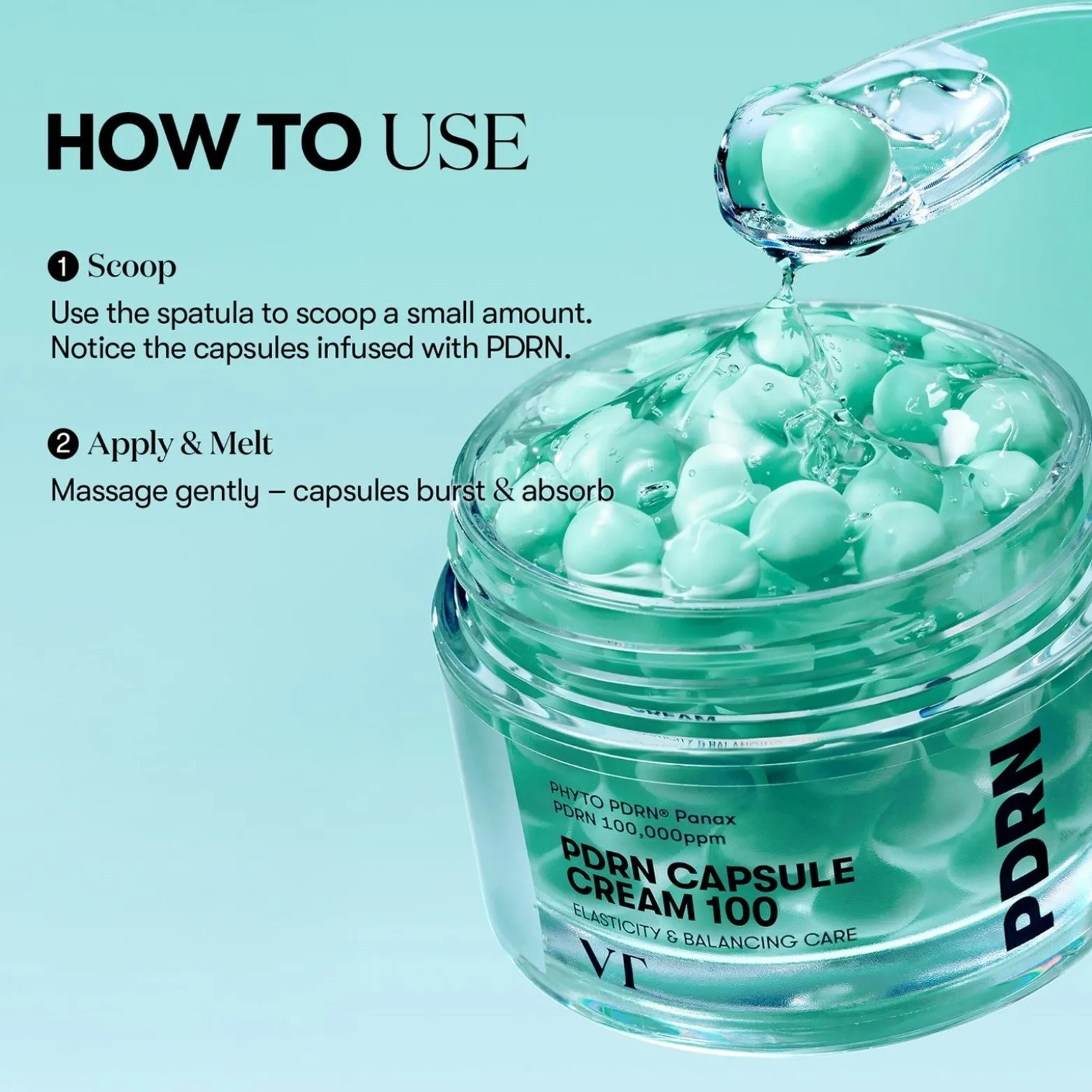 VT Cosmetics PDRN Capsule Cream 100 50ml (1.69floz)
