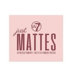 W7 Makeup Just Mattes Pressed Pigment Eyeshadow Palette (0.95oz)