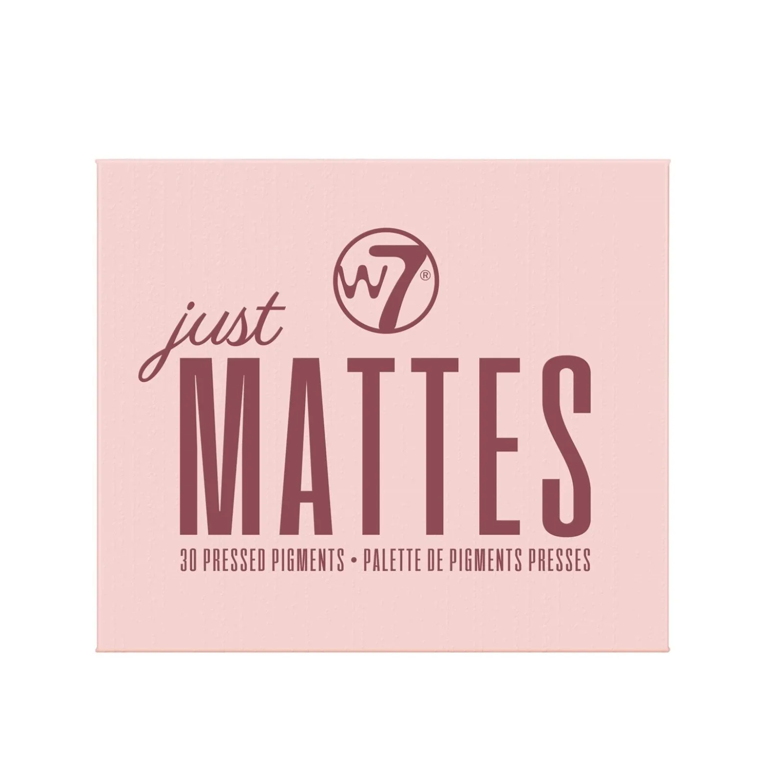 W7 Makeup Just Mattes Pressed Pigment Eyeshadow Palette (0.95oz)