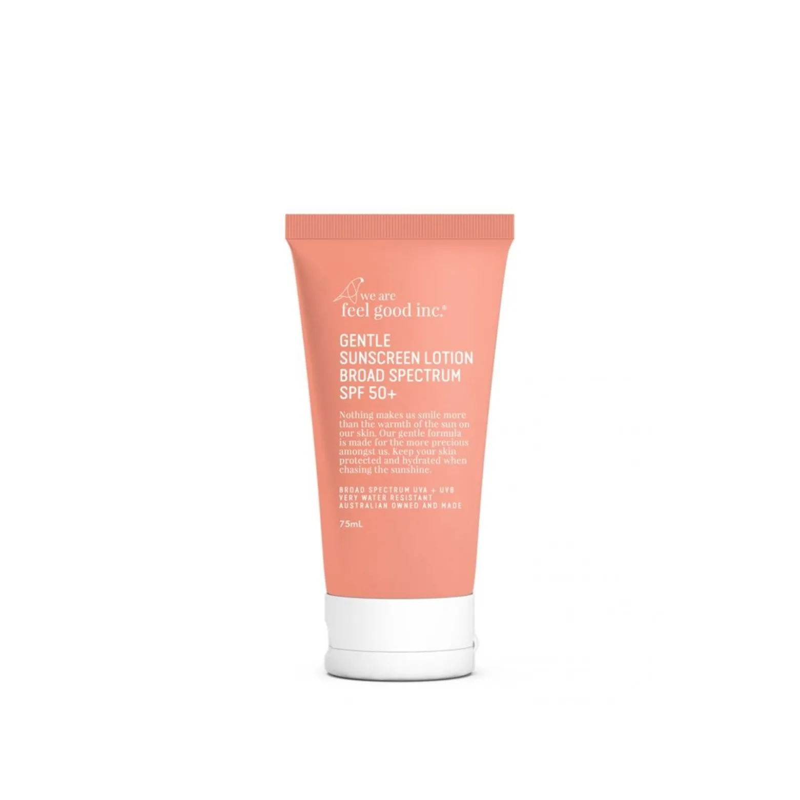 We Are Feel Good Inc. Gentle Sunscreen Lotion Broad Spectrum SPF50+ 75ml (2.5 fl oz)