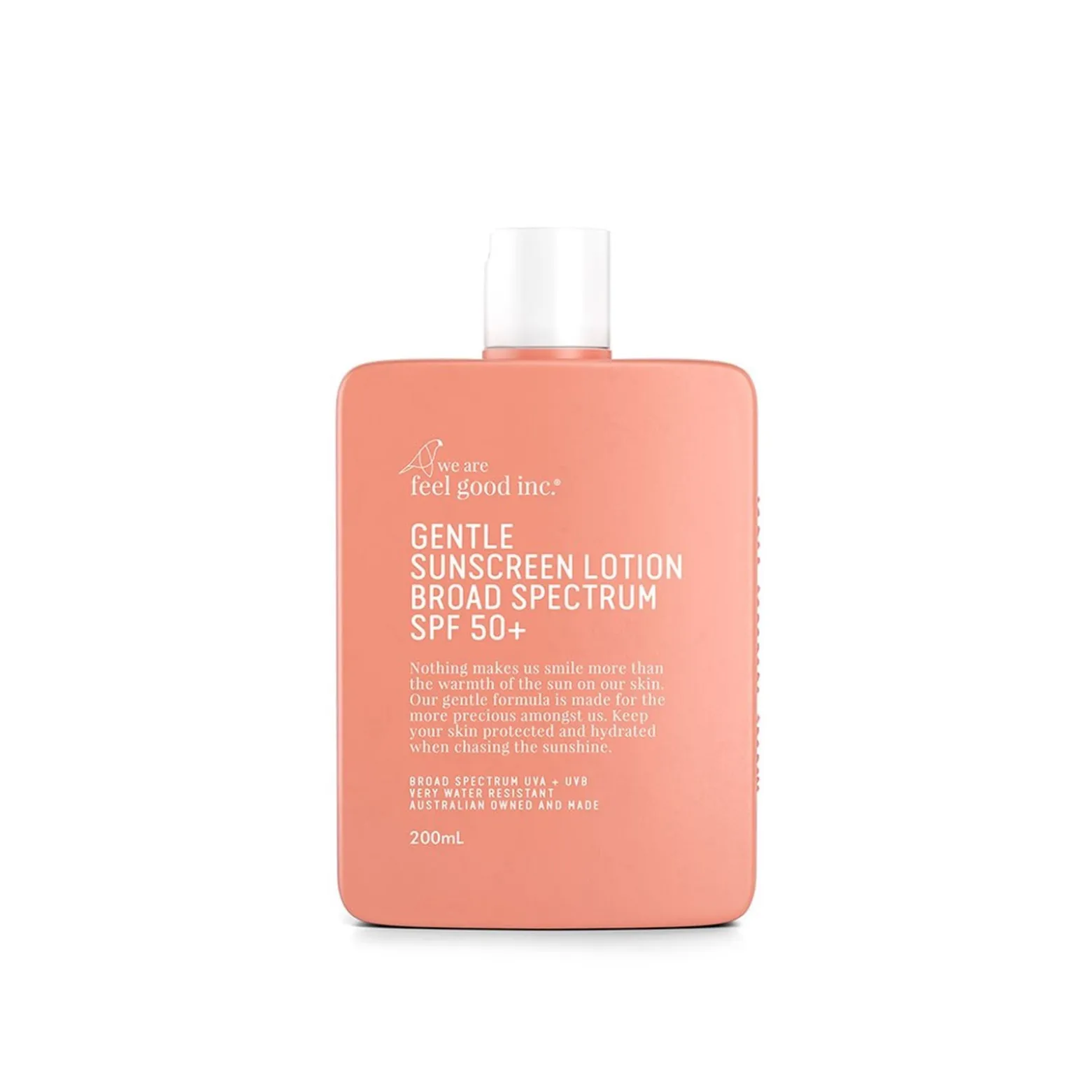 We Are Feel Good Inc. Gentle Sunscreen Lotion Broad Spectrum SPF50+ 200ml (6.76 fl oz)