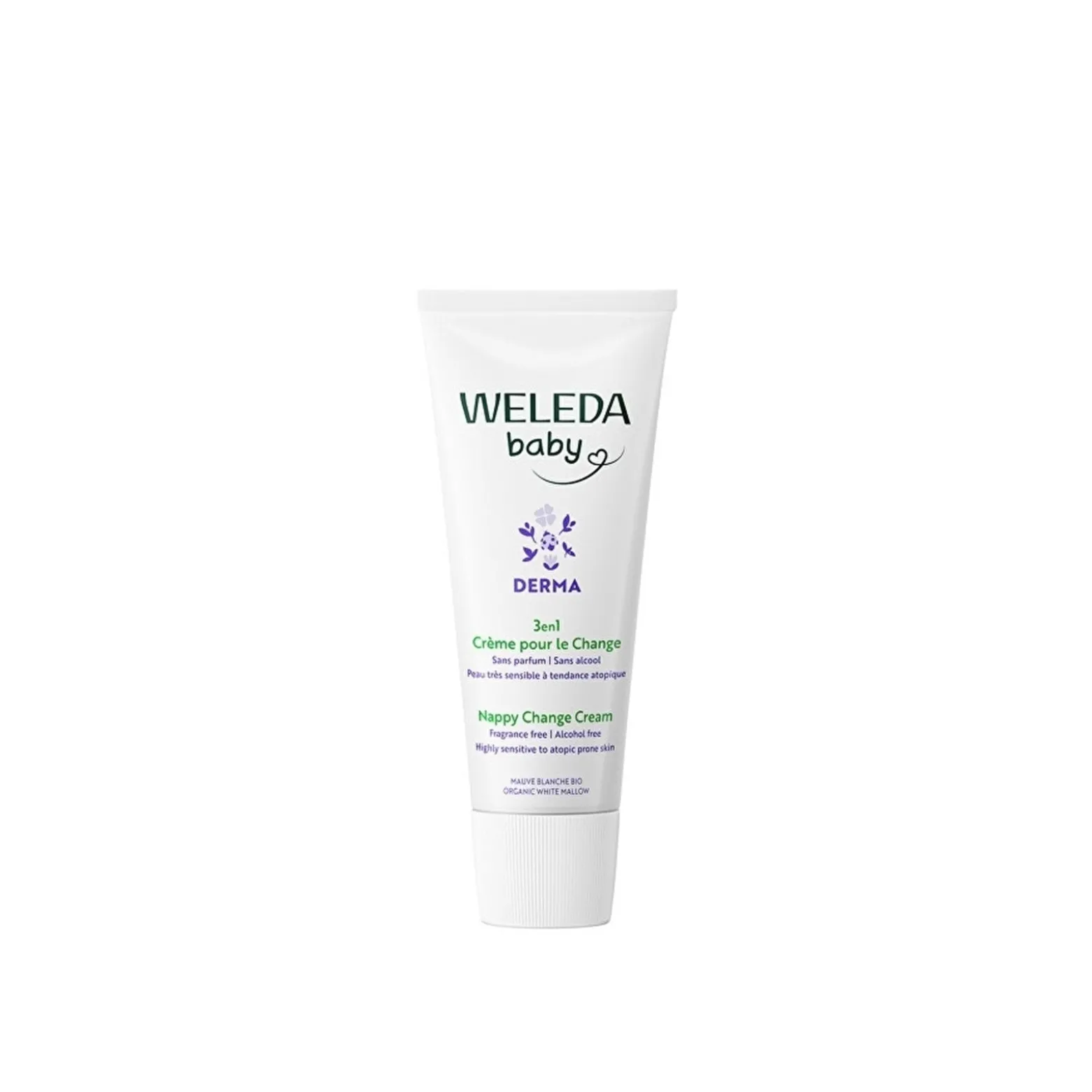 Weleda Baby Derma 3-In-1 Nappy Change Cream 50ml (1.69floz)