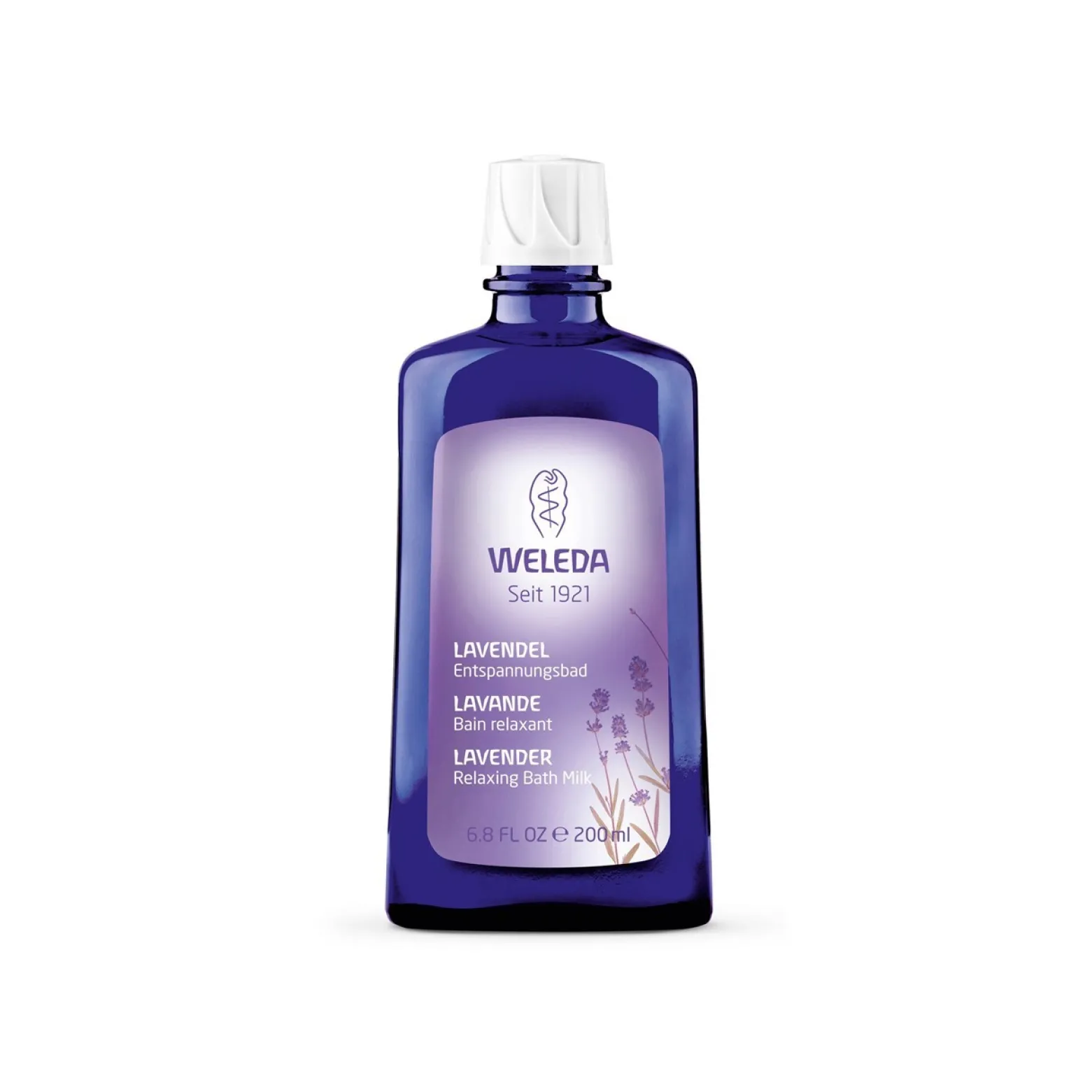 Weleda Lavender Relaxing Bath Milk 200ml (6.76fl oz)