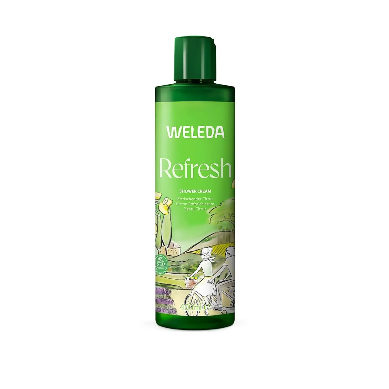 Weleda Refresh Shower Cream Zesty Citrus 400ml (13.5floz)