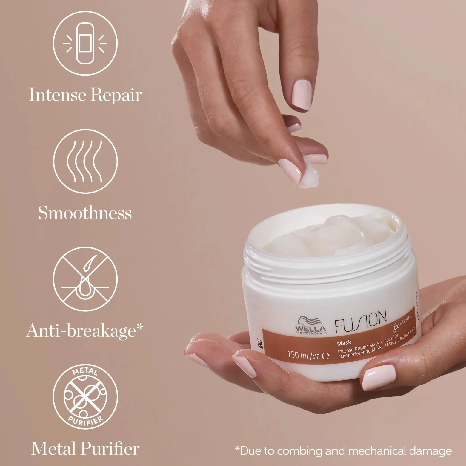 Wella Fusion Intense Repair Mask 500ml (16.9floz)