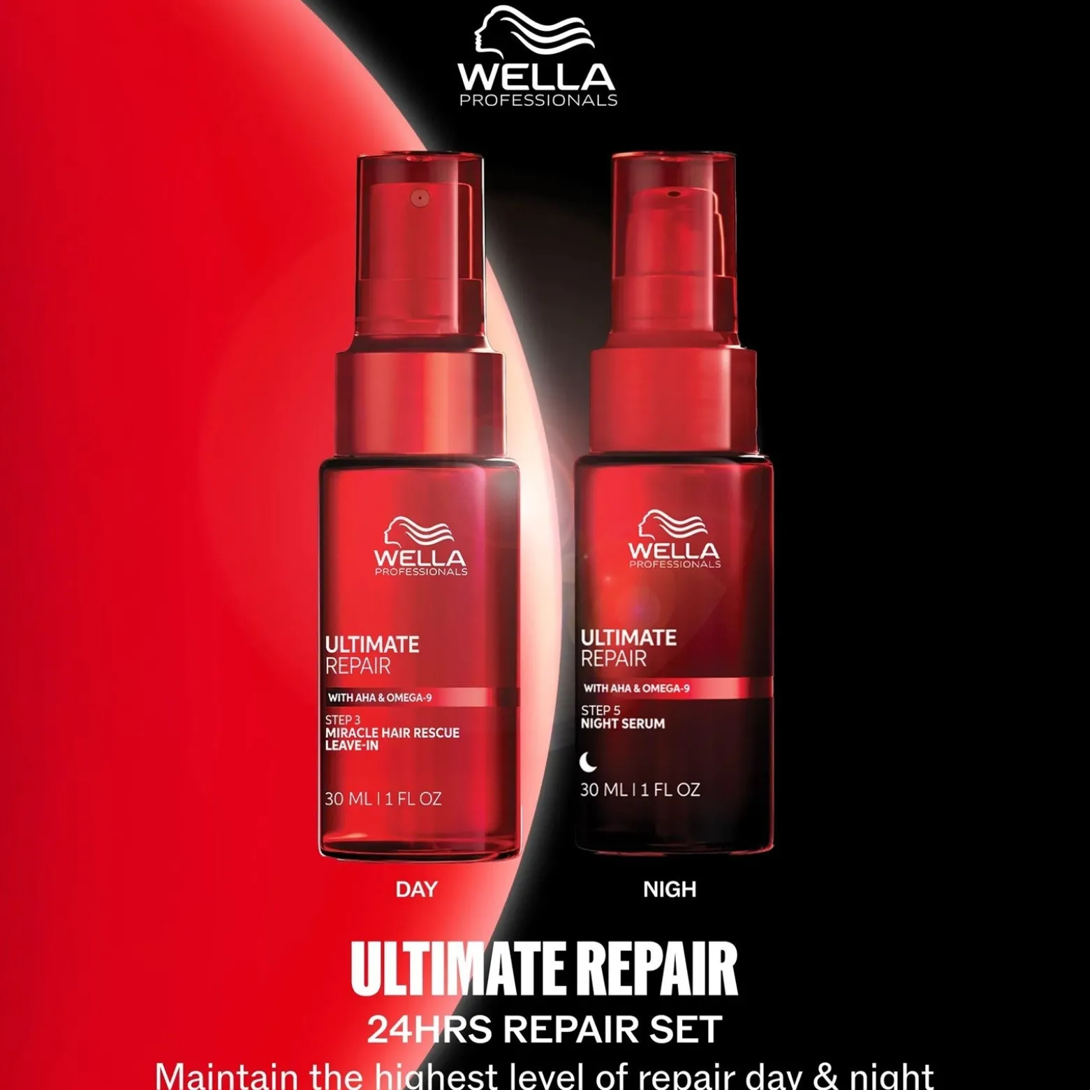 Wella Ultimate Repair Step 5 Night Serum 30ml (1.01floz)