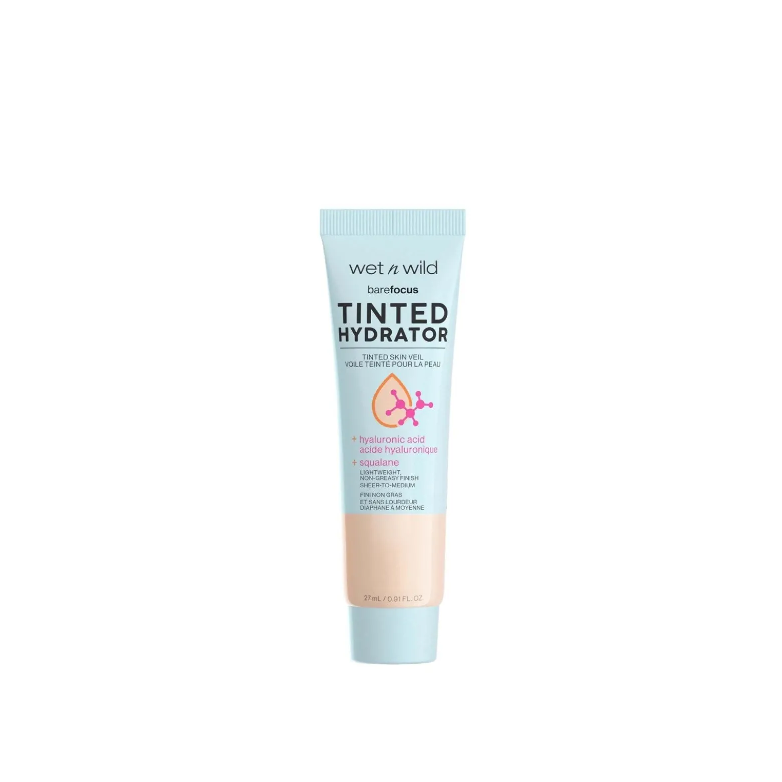 Wet n Wild Bare Focus Tinted Hydrator Tinted Skin Veil Light Medium 27ml (0.91floz)
