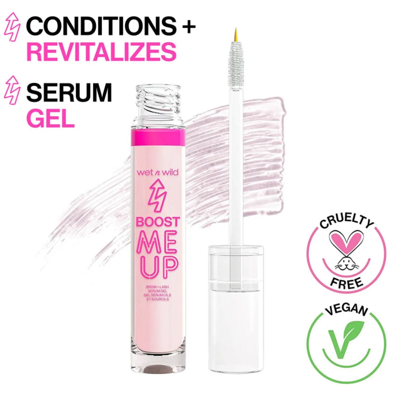 Wet n Wild Boost Me Up Brow & Lash Serum Gel 5ml (0.16floz)