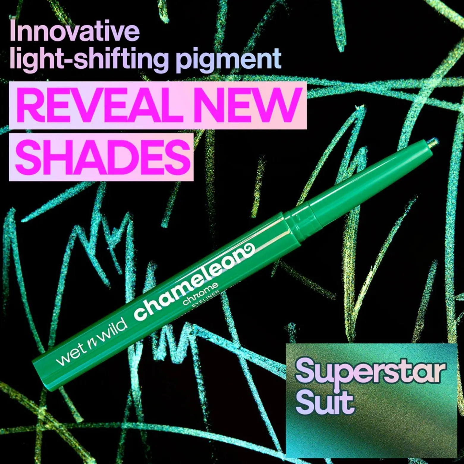 Wet n Wild Chameleon Chrome Eyeliner Superstar Suit 0.2g (0.007oz)