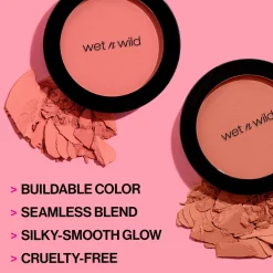 Wet n Wild Color Icon Blush Pearlescent Pink 6g (0.21oz)